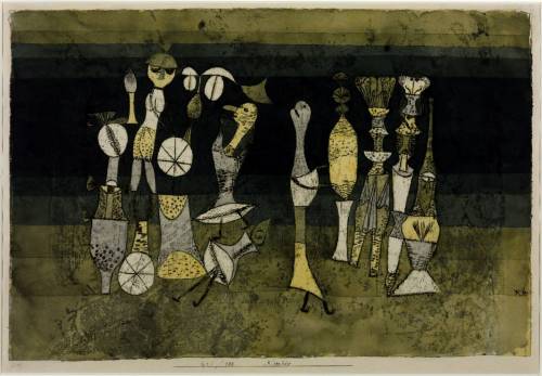 Comedy 1921 by Paul Klee 1879-1940