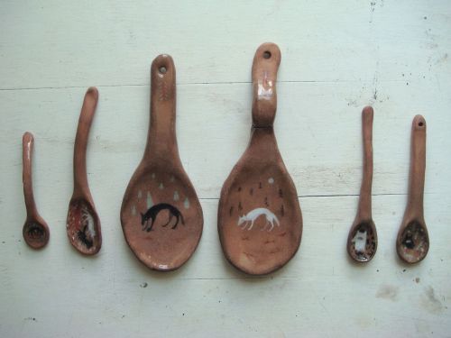 Sarah Burwash Ceramic Spoons